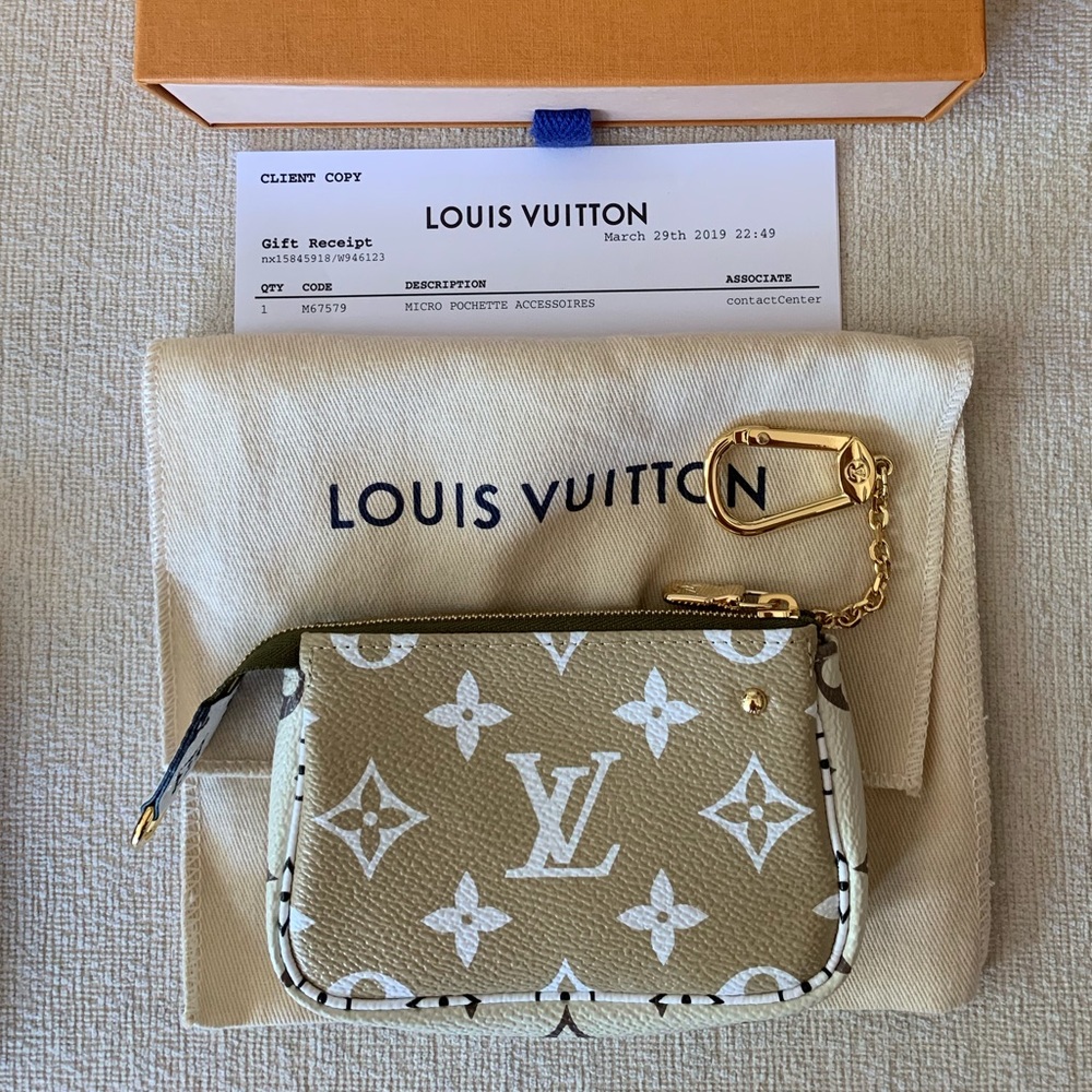 SOLD Louis Vuitton Giant Monogram Micro Pochette